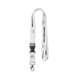 Tour de cou en coton bio avec boucle détachable marquage 1 couleur