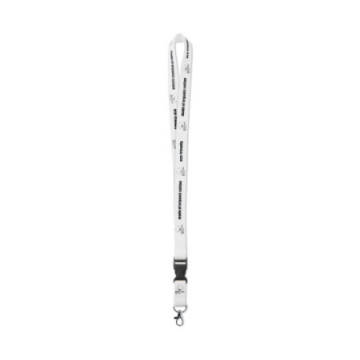 Tour de cou en coton bio avec boucle détachable marquage 1 couleur