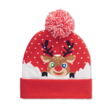 Bonnet de Noël avec LED