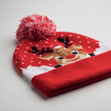 Bonnet de Noël avec LED