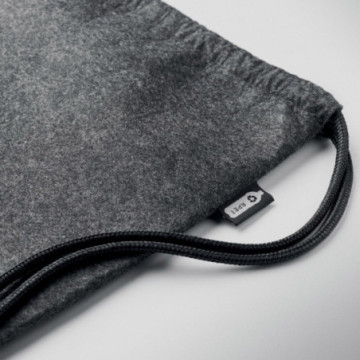 Sac à dos cordelettes en feutre rPET