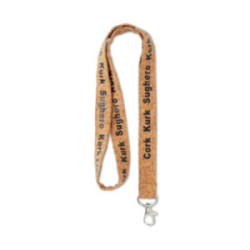 Tour de cou en liège marquage 2 couleurs