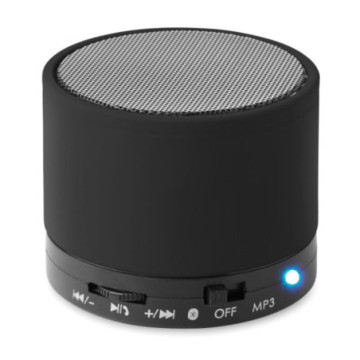 Enceinte Bluetooth® en ABS toucher gomme
