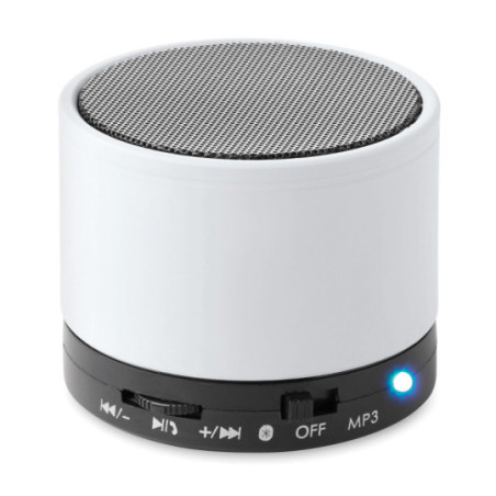 Enceinte Bluetooth® en ABS toucher gomme