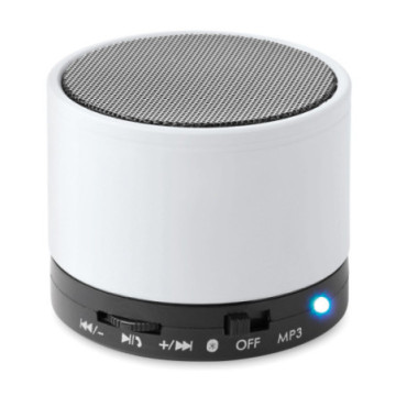 Enceinte Bluetooth® en ABS toucher gomme