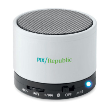 Enceinte Bluetooth® en ABS toucher gomme