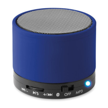 Enceinte Bluetooth® en ABS toucher gomme