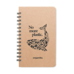 Carnet à spirales A5 avec graines