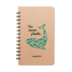 Carnet à spirales A5 avec graines