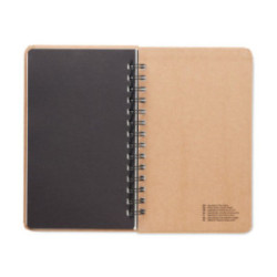 Carnet à spirales A5 avec graines