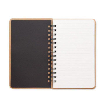 Carnet à spirales A5 avec graines