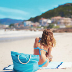 Sac shopping et de plage en coton