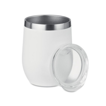 Mug double paroi en acier inoxydable