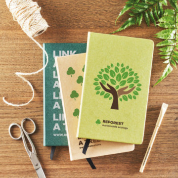 Carnet A5 avec graines