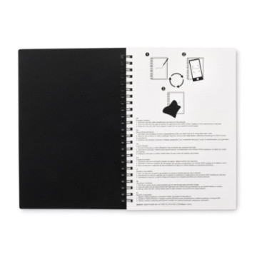 Carnet réutilisable à spirales A5