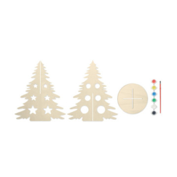 Sapin de Noël en bois