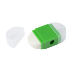 Taille-crayons avec gomme