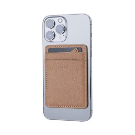 Porte-cartes connecté Xoopar® Iné en cuir recyclé