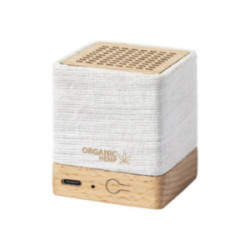 Enceinte Bluetooth® en chanvre et bois 3 W