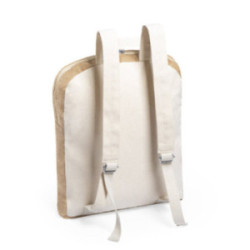 Sac à dos en jute et coton