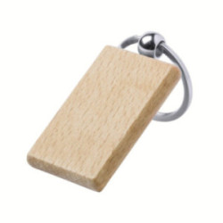 Porte-clés en bois de hêtre