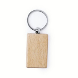 Porte-clés en bois de hêtre