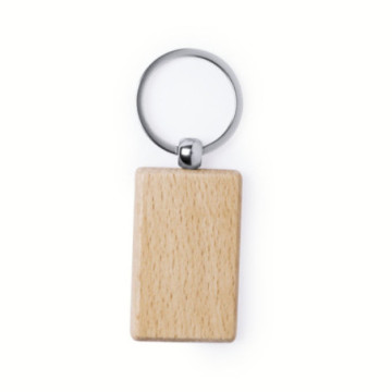 Porte-clés en bois de hêtre
