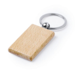 Porte-clés en bois de hêtre