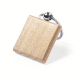 Porte-clés en bois de hêtre