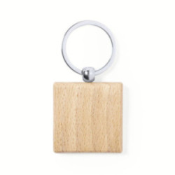 Porte-clés en bois de hêtre
