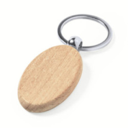 Porte-clés en bois de hêtre