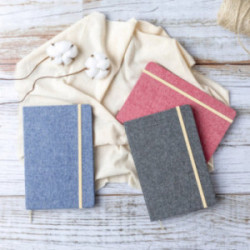 Carnet A5 en coton recyclé