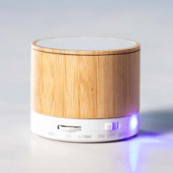 Enceinte Bluetooth® en bambou