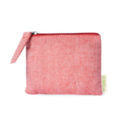 Porte-monnaie en coton recyclé