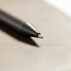 Stylo en fibre de café