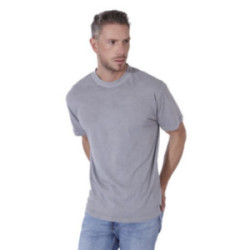 Tee-shirt mixte effet jean délavé