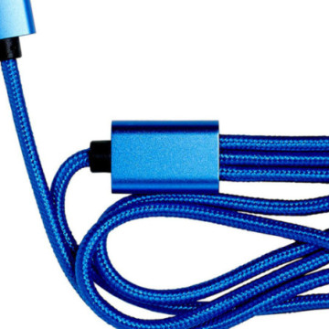 Câble de charge long 7,5W à entrée simple USB