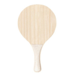 Raquettes en bois et paille de blé