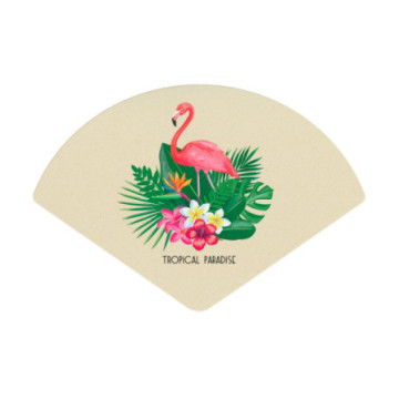 Eventail en canne à sucre