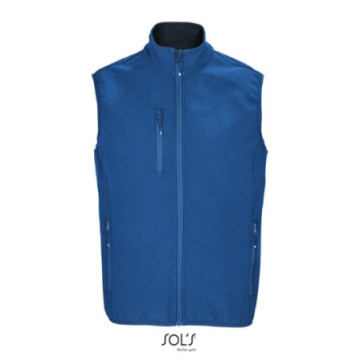 Veste softshell sans manches homme Sol's® Falcon en polyester recyclé