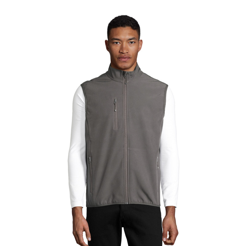 Veste softshell sans manches homme Sol's® Falcon en polyester recyclé
