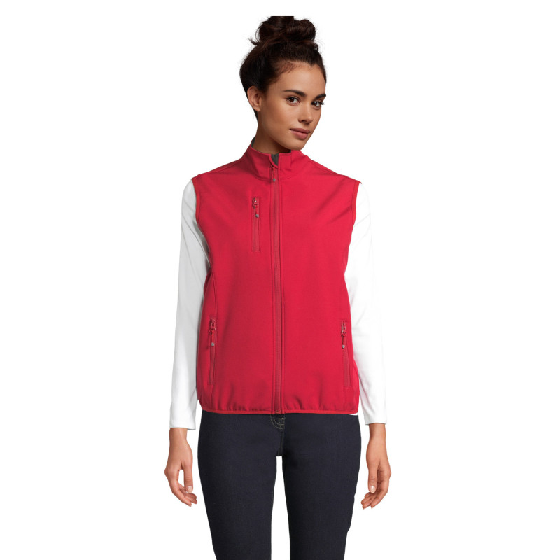 Veste softshell sans manches femme Sol's® Falcon en polyester recyclé