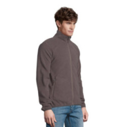 Veste micropolaire homme Sol's® Factor en polyester recyclé