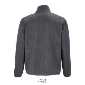 Veste micropolaire homme Sol's® Factor en polyester recyclé
