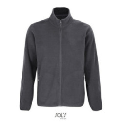 Veste micropolaire homme Sol's® Factor en polyester recyclé