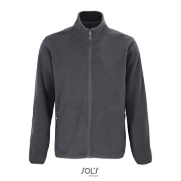 Veste micropolaire homme Sol's® Factor en polyester recyclé