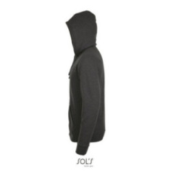 Sweat-shirt mixte zippé à capuche Sol's® Stone couleur