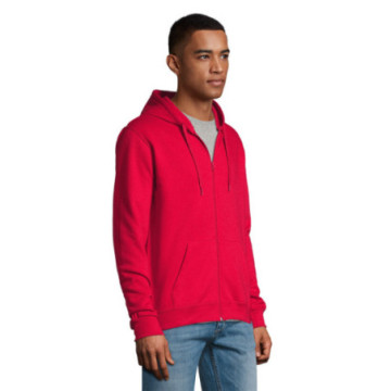 Sweat-shirt zippé à capuche Sol's® Stone couleur