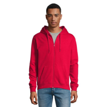 Sweat-shirt zippé à capuche Sol's® Stone couleur