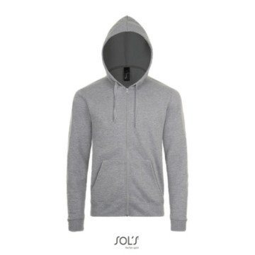 Sweat-shirt zippé à capuche Sol's® Stone couleur